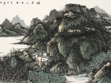 山水清音——杨宝录的山水画